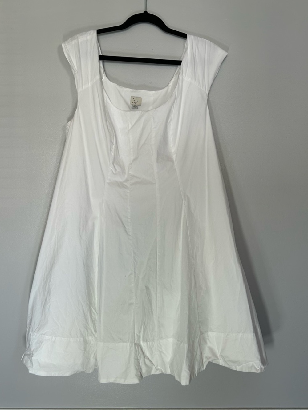 A New Day 100% Cotton White Dress
